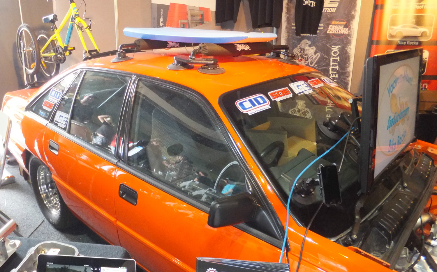 Gear Campus at Summernats 2017 - the display car